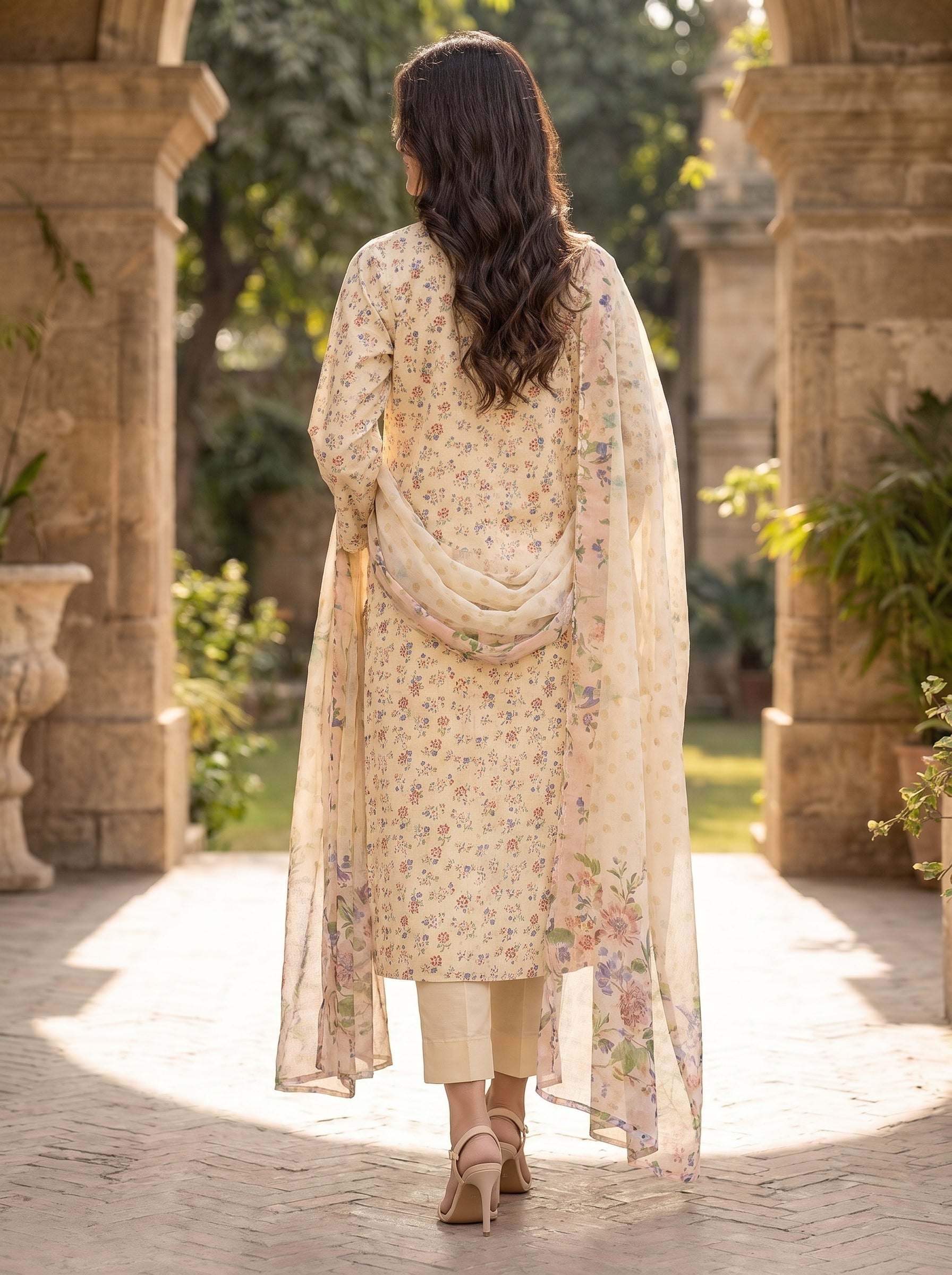 Bareeze Premium Lawn 3 Piece Unstitched Suit