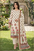 Gul Ahmed Printed Linen Unstitched 3 Piece Suit – Elegant Winter Collection