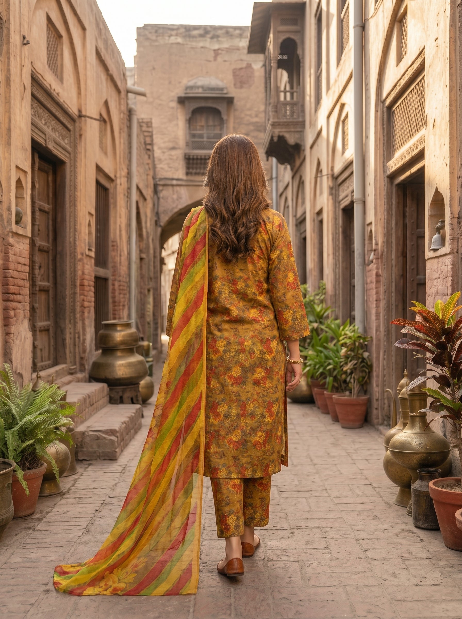3 Piece Printed Lawn Suit