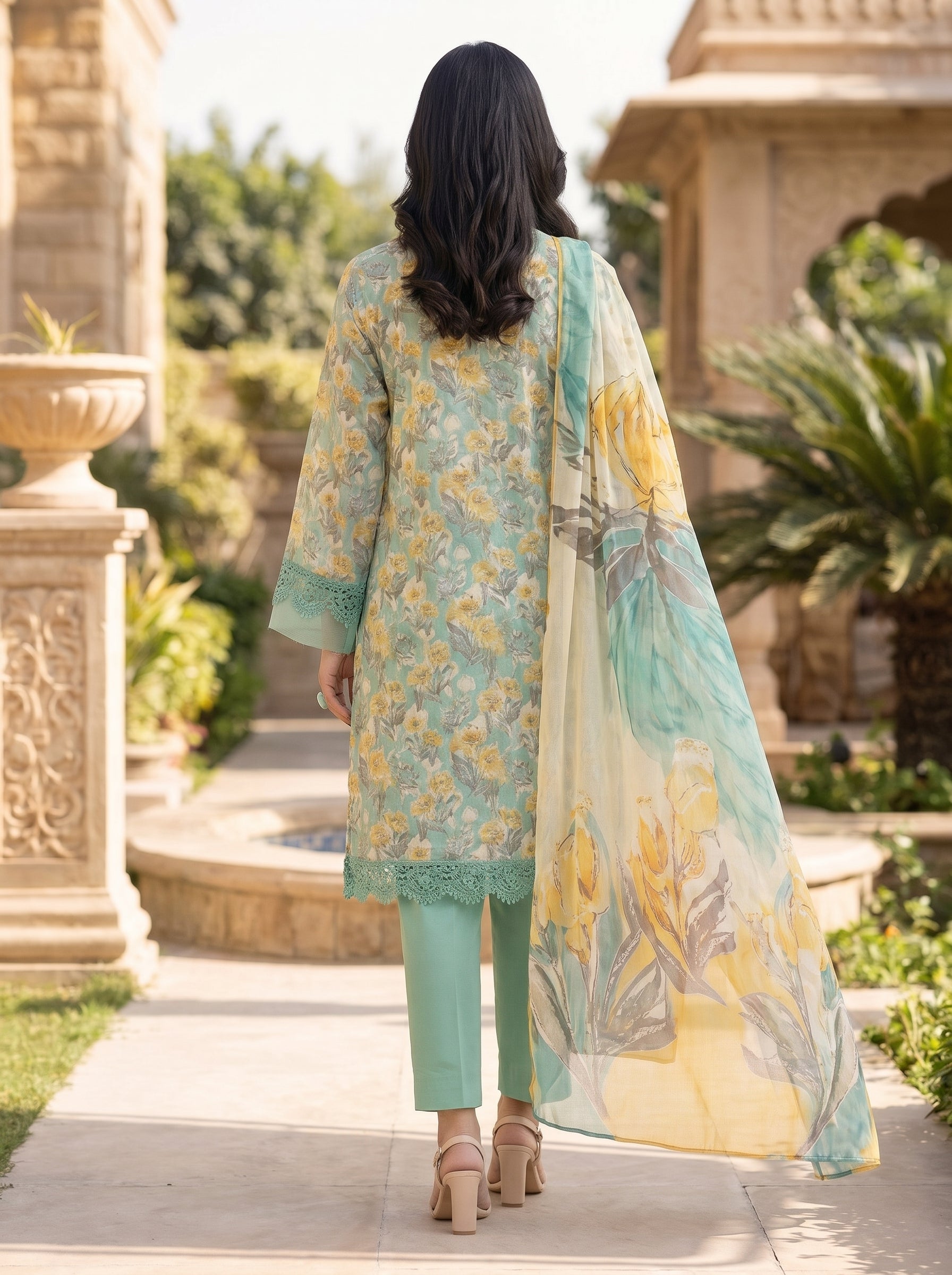 Bareeze Premium Lawn 3 Piece Unstitched Suit