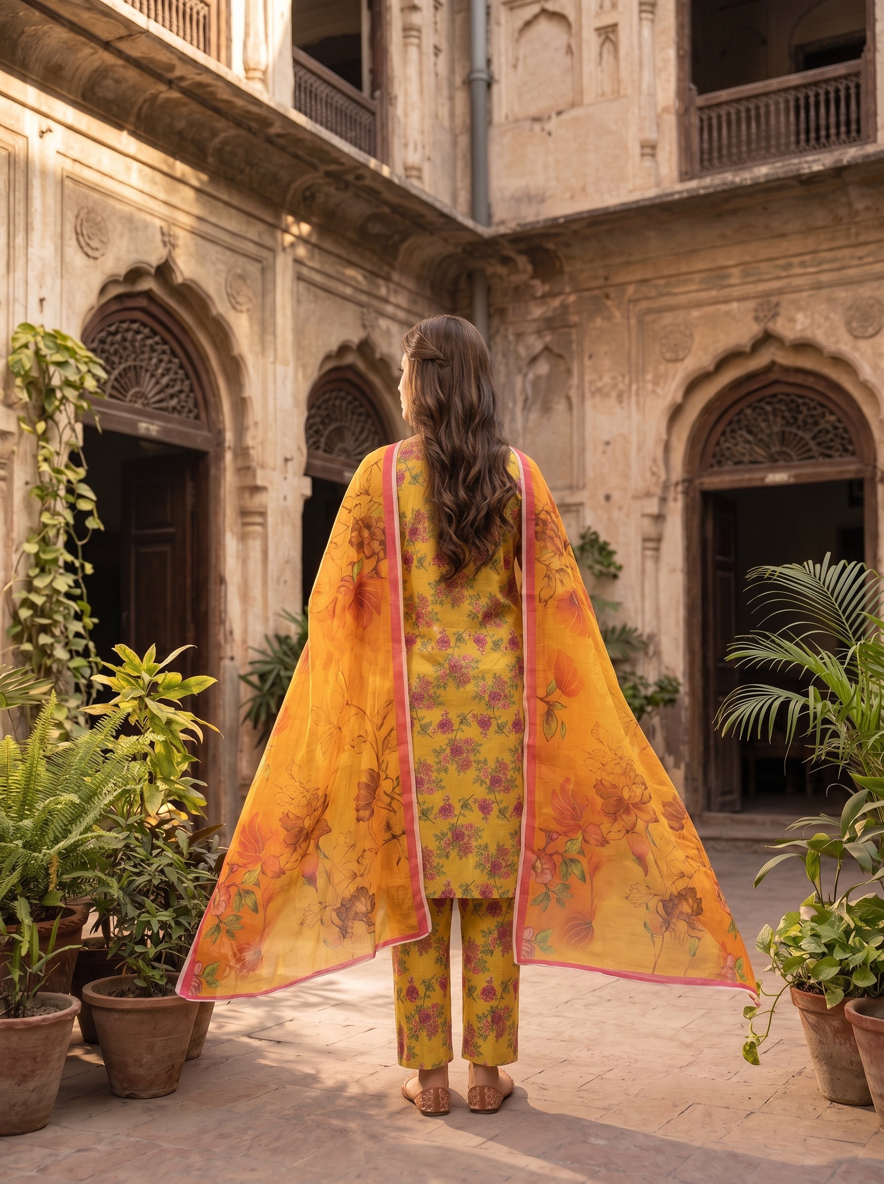3 Piece Printed Lawn Suit