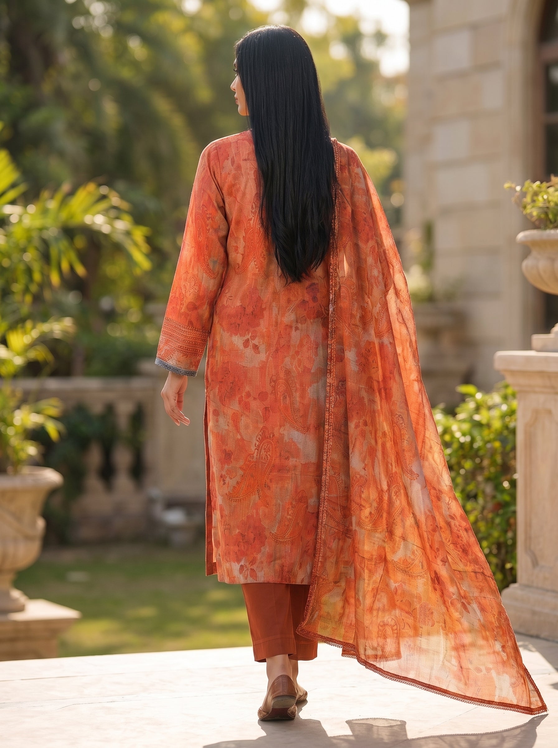 3 Piece Lawn Suit