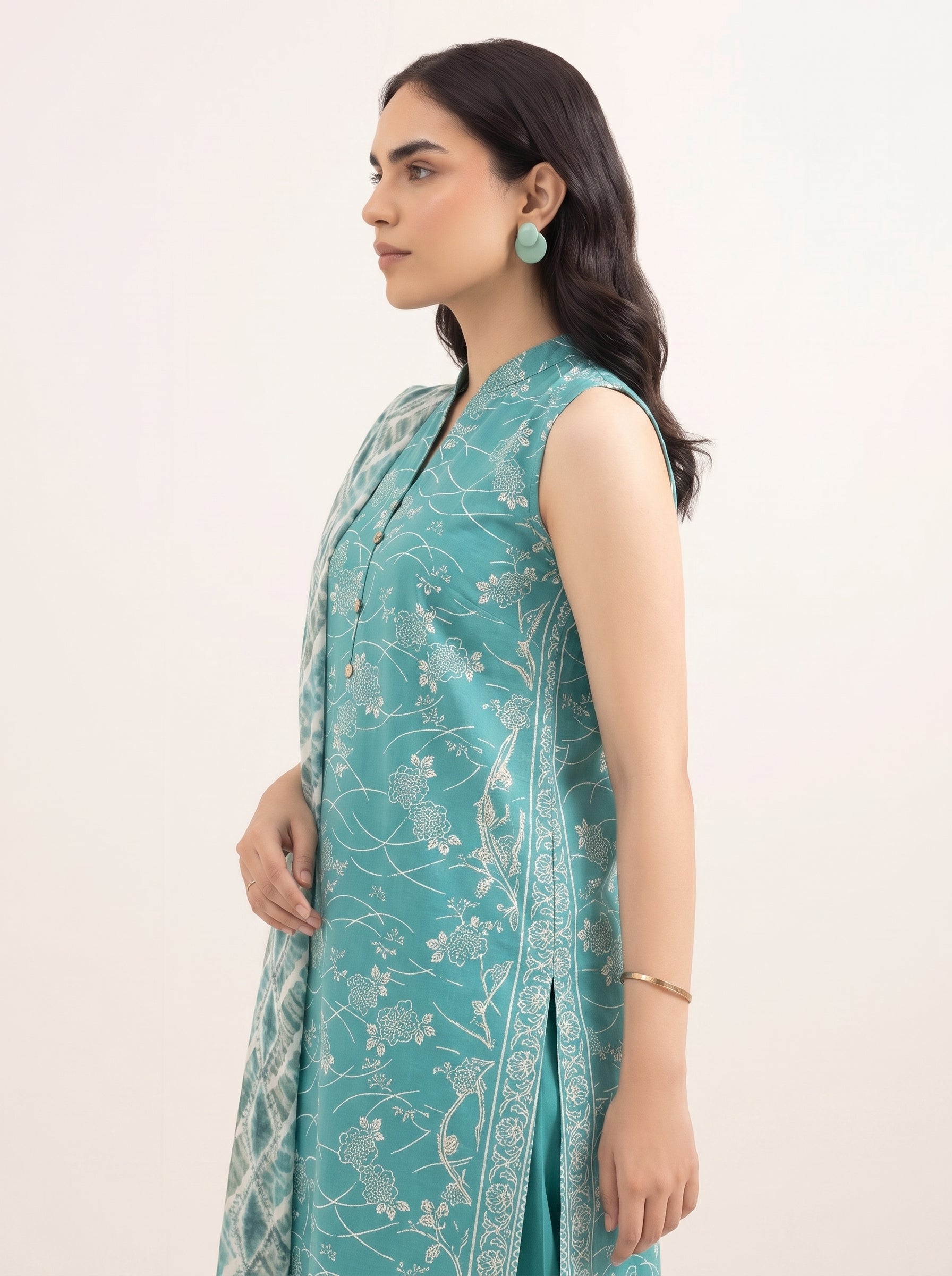 3 Piece - Printed Lawn Suit