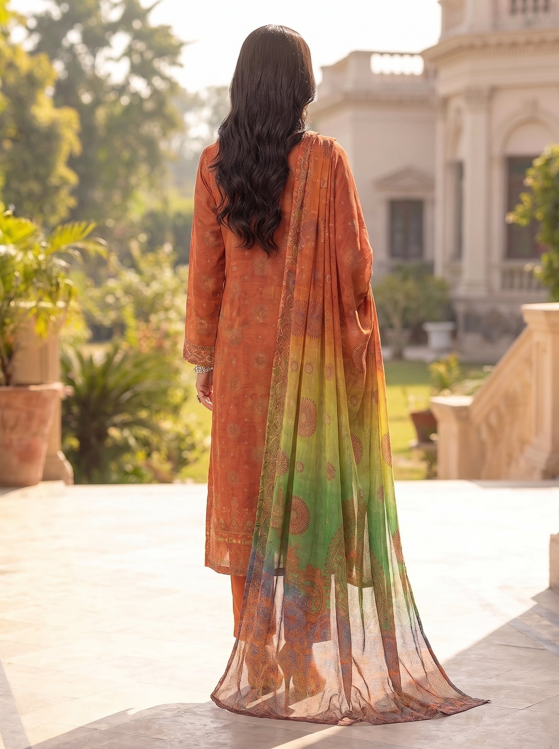 3 Piece Lawn Suit