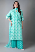 Bareeze Printed Karandi 3-Piece Suit