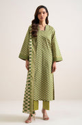 Sapphire 3PC Printed Karandi Suit