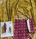 Edenrobe Digital Printed Khaddar 3 Piece