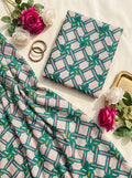 Ethnic by Osma Printed Linen 2-Piece Suit