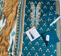 Ethnic Inspired | 3-Piece Printed & Embroidered Unstitched Suit