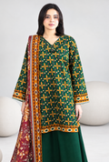 Nishat Digital Printed Linen 3-Piece Suit