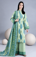 Nishat Digital Printed Linen 3-Piece Suit
