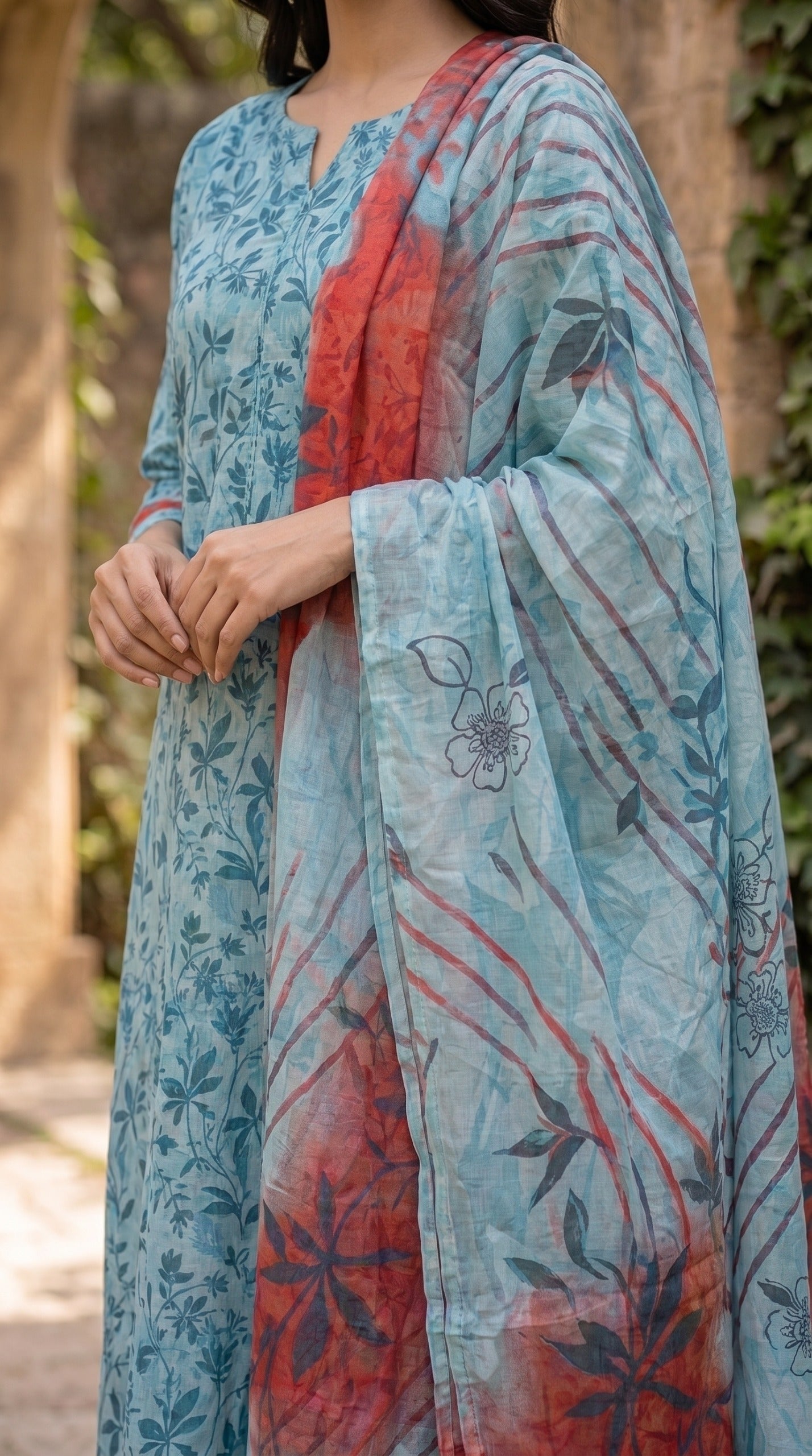 3 Piece Printed Lawn Suit