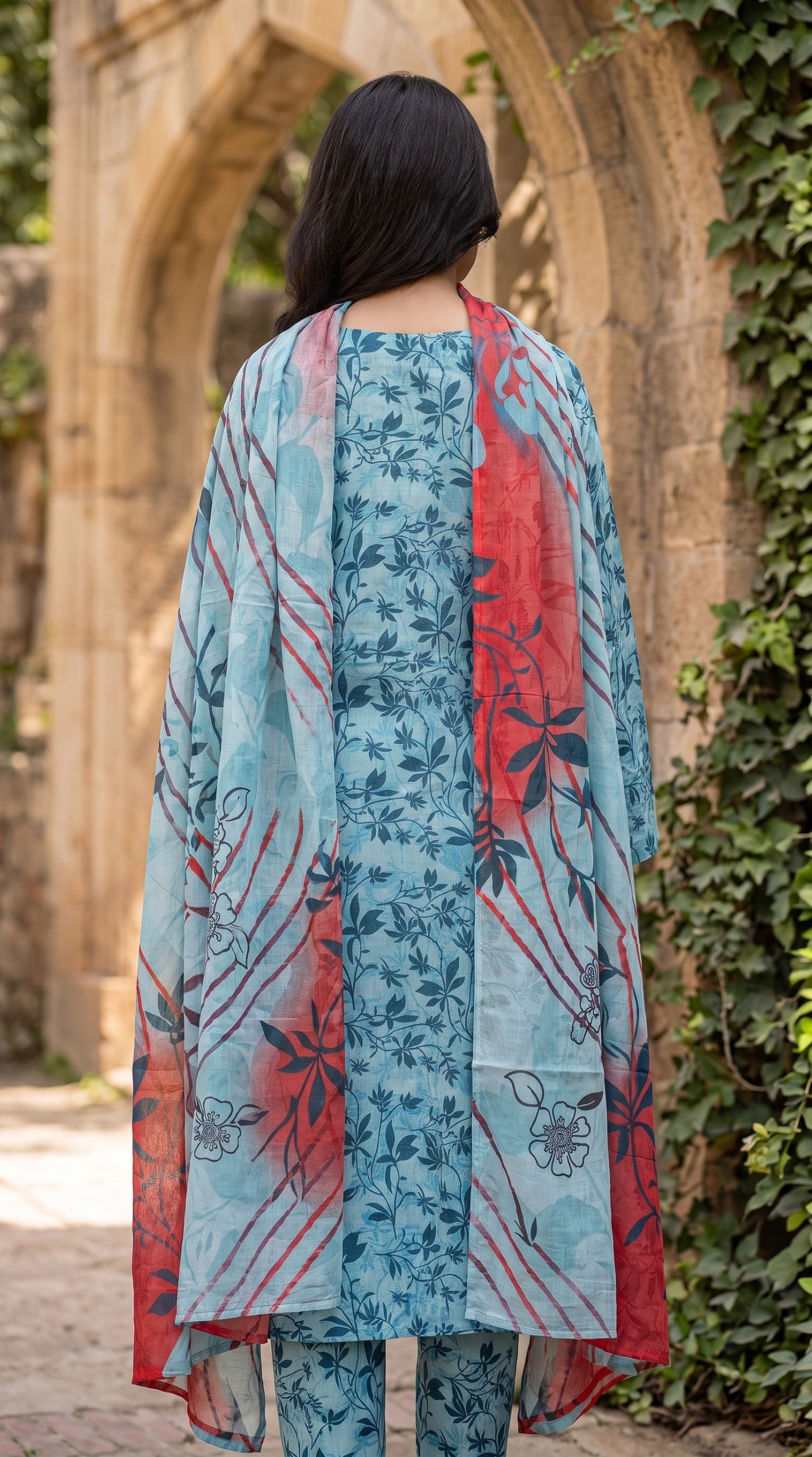 3 Piece Printed Lawn Suit