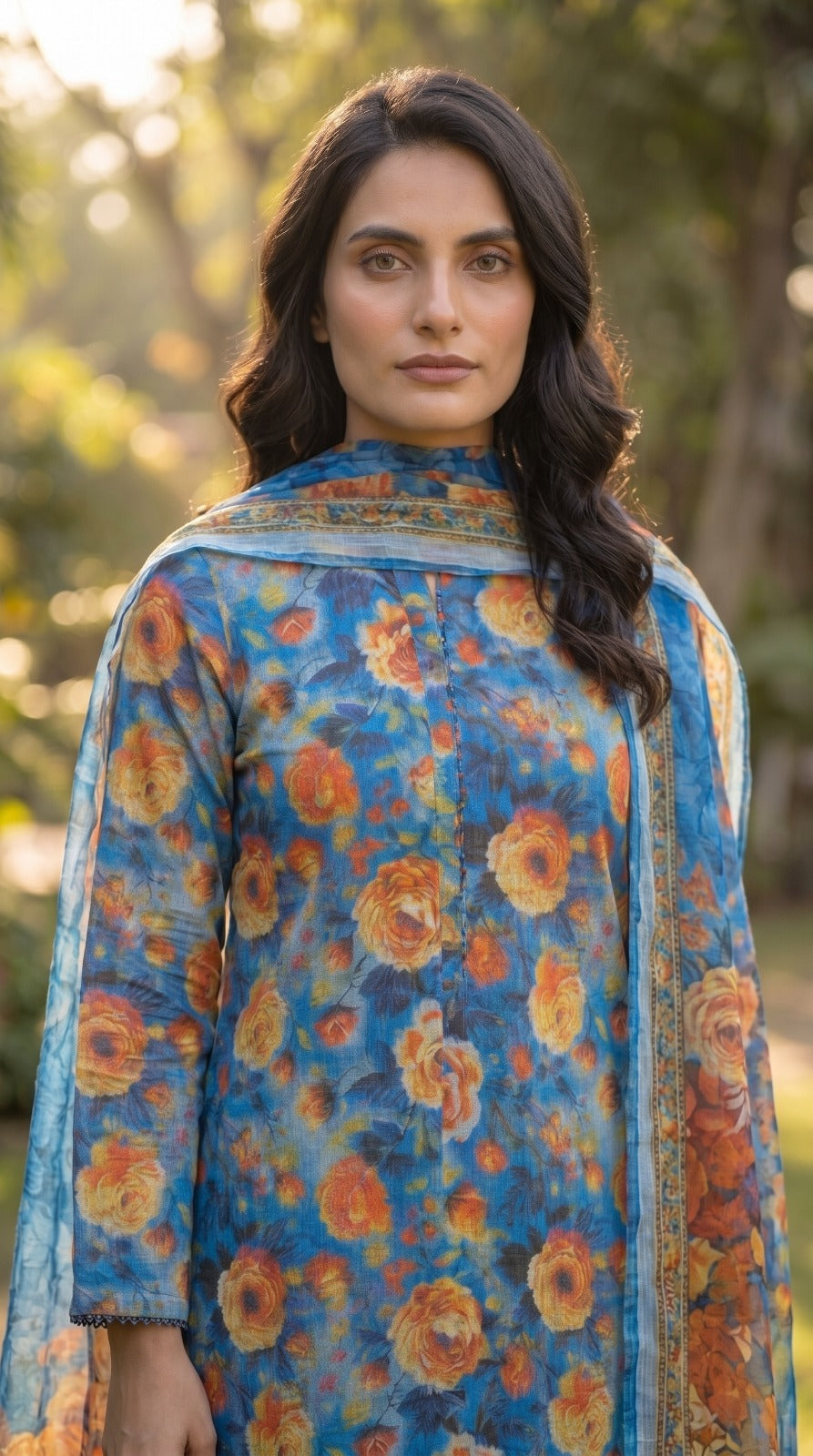 3 Piece Printed Lawn Suit