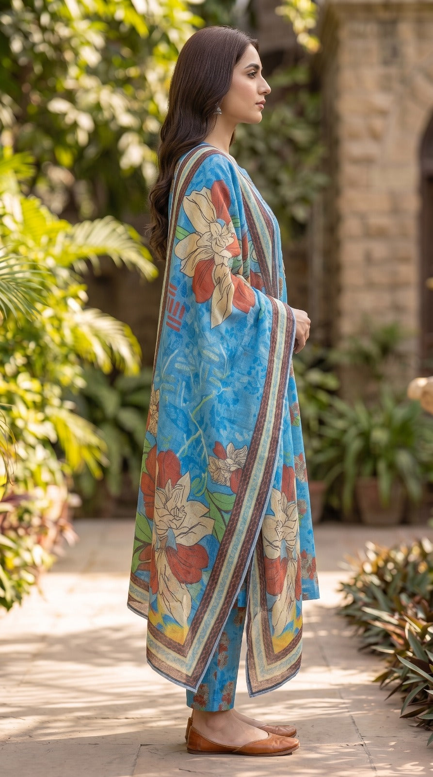 3 Piece Printed Lawn Suit