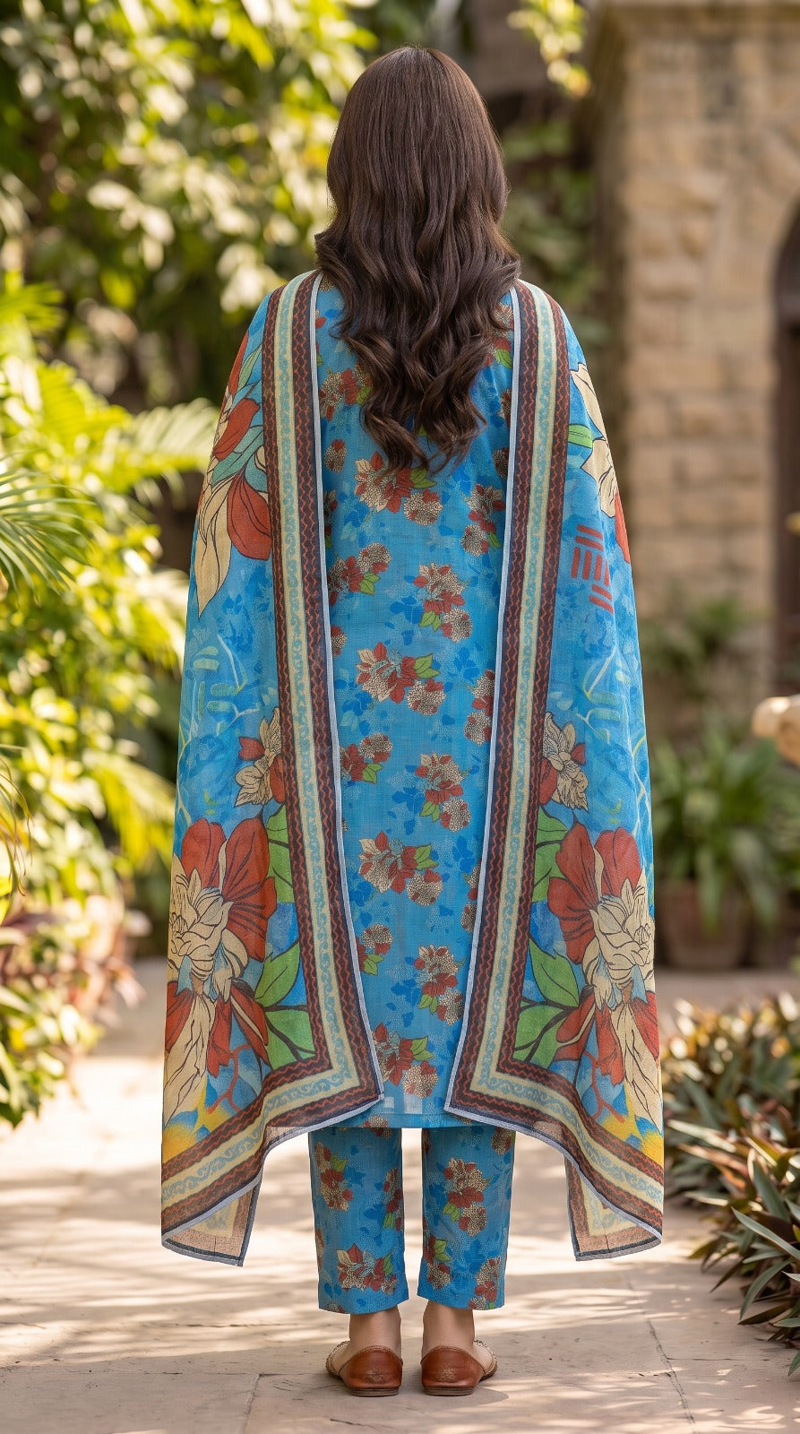 3 Piece Printed Lawn Suit