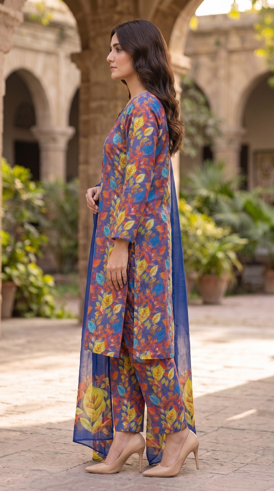 3 Piece Printed Lawn Suit