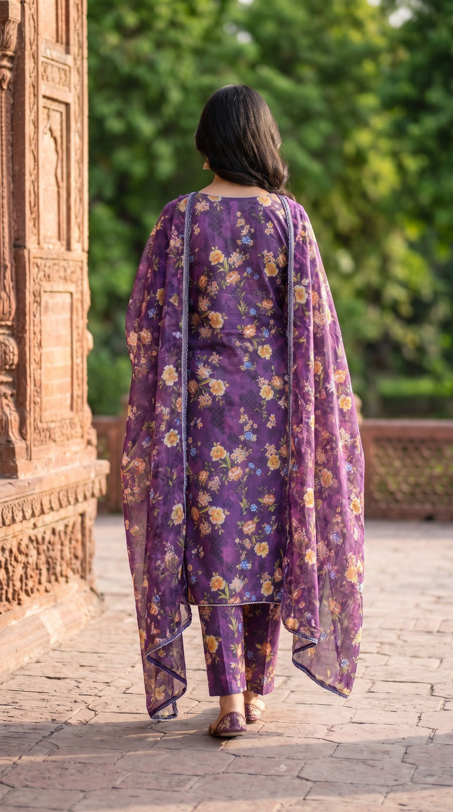 3 Piece Printed Lawn Suit
