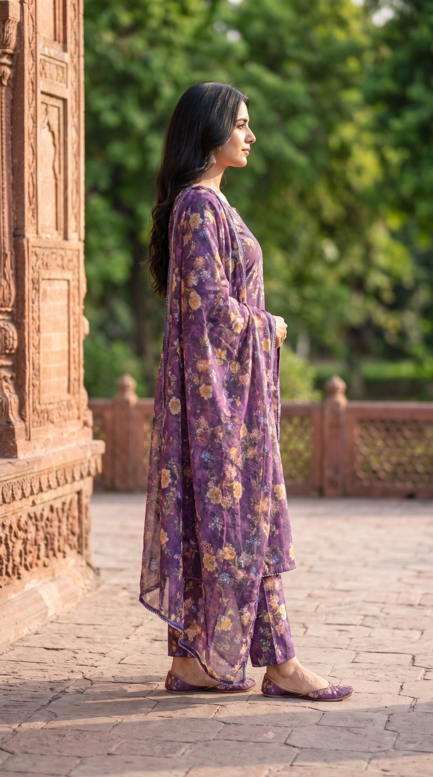 3 Piece Printed Lawn Suit