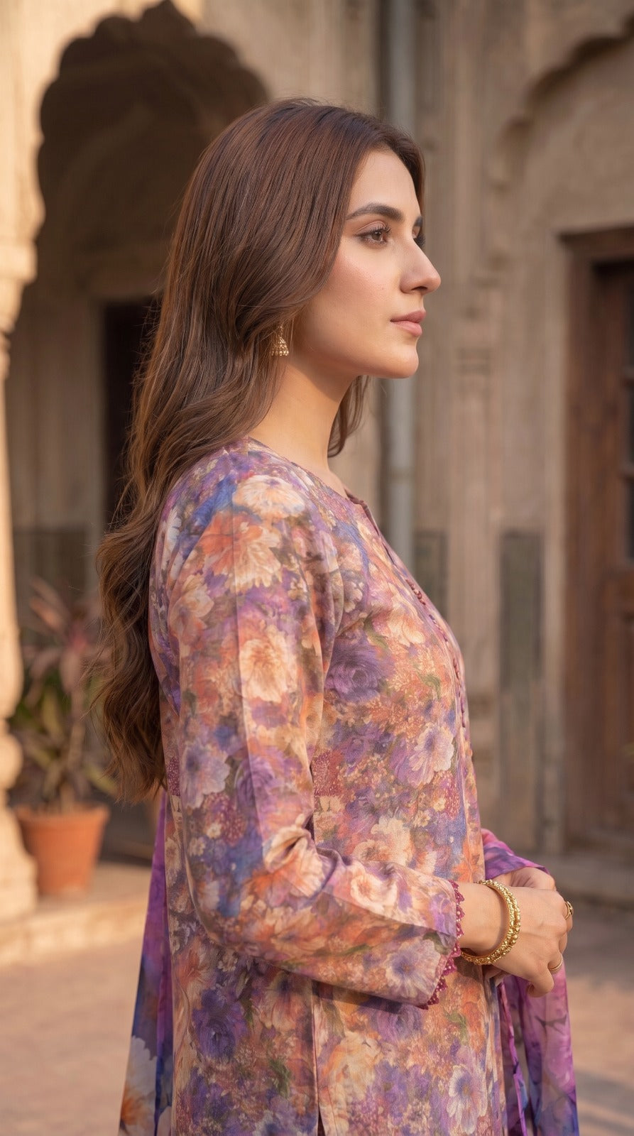3 Piece Printed Lawn Suit