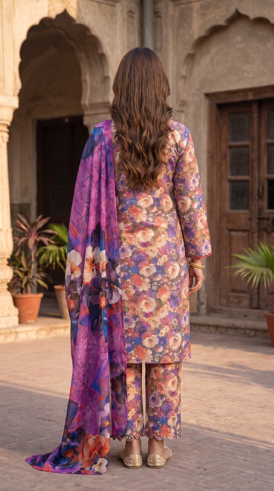 3 Piece Printed Lawn Suit