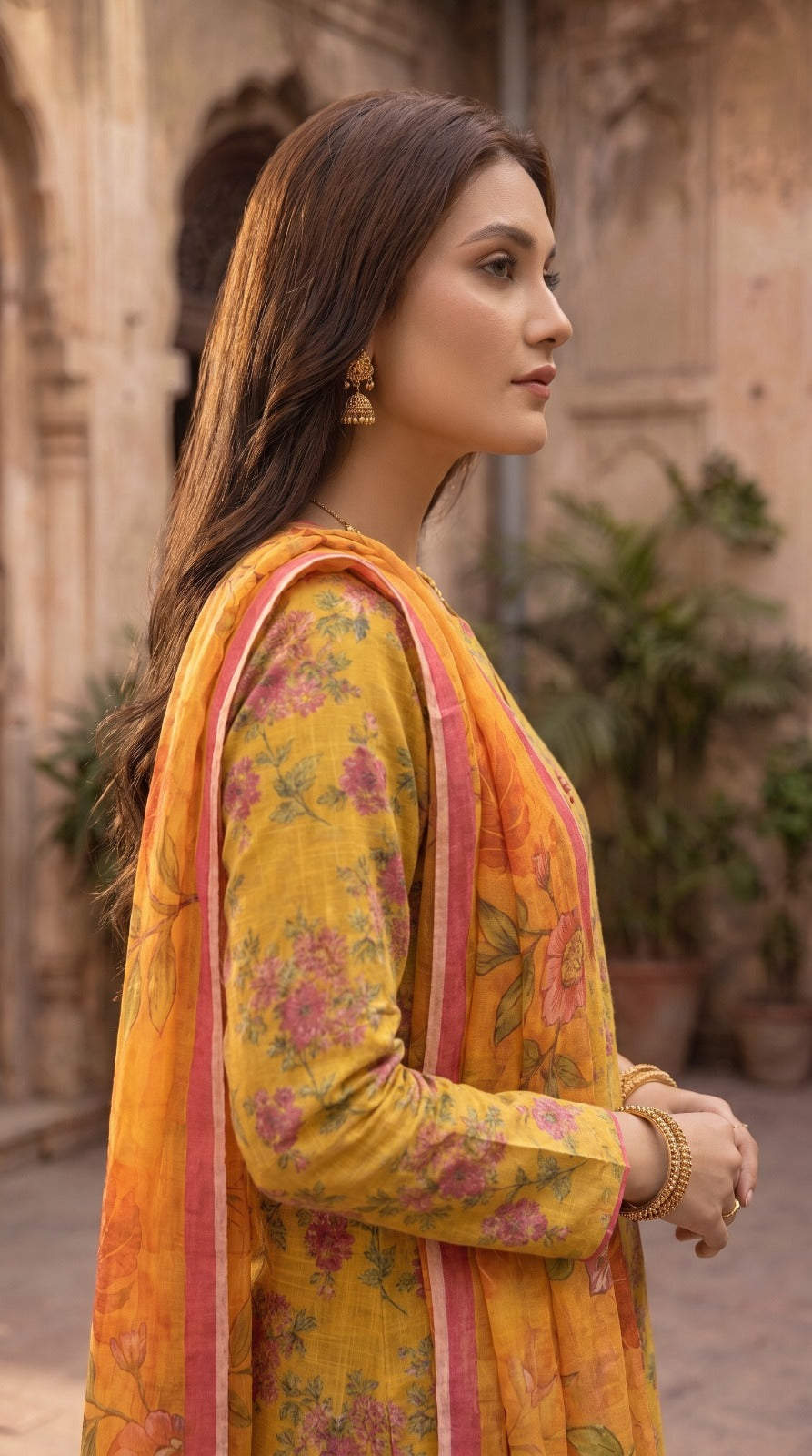 3 Piece Printed Lawn Suit