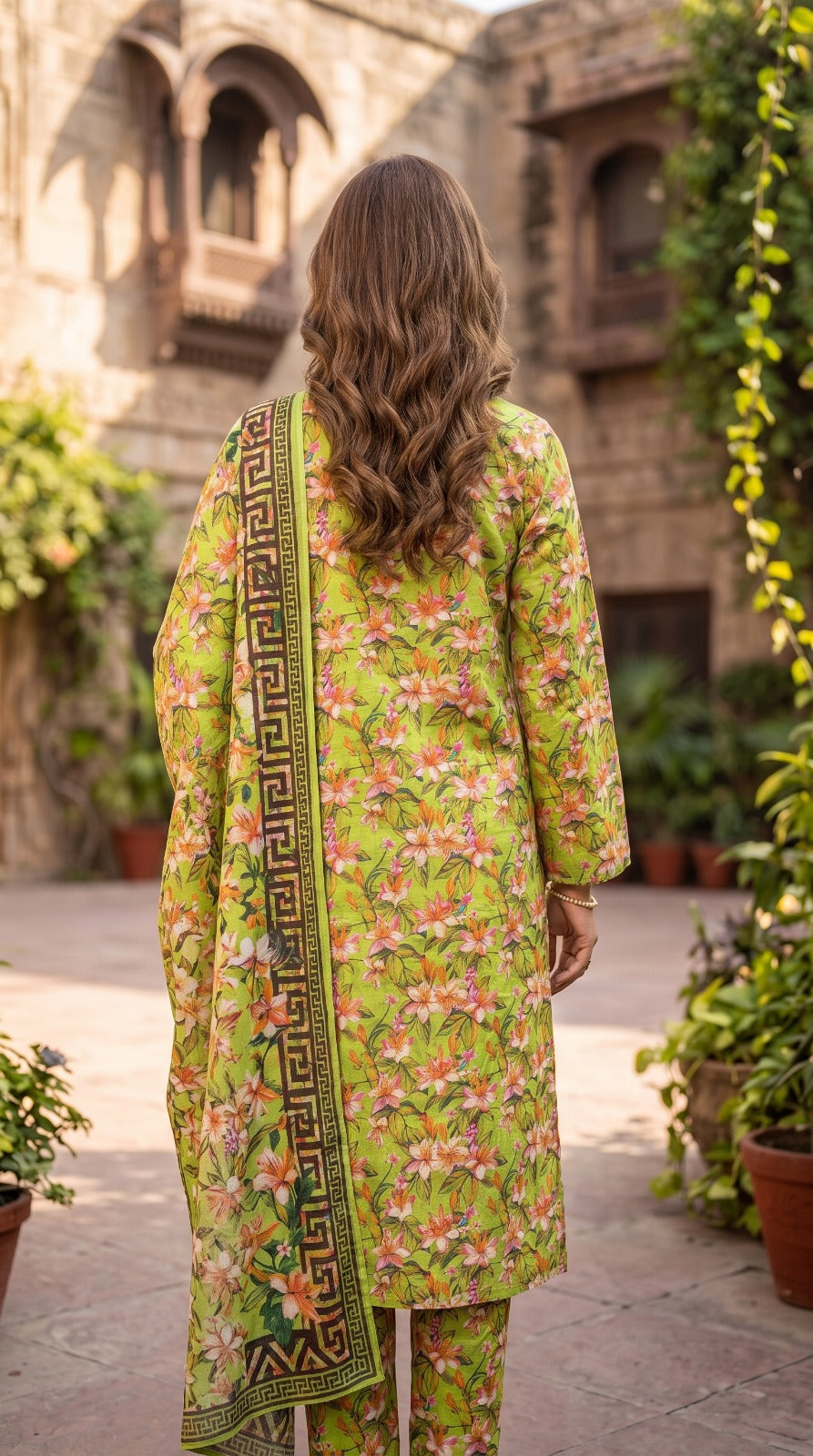 3 Piece Printed Lawn Suit