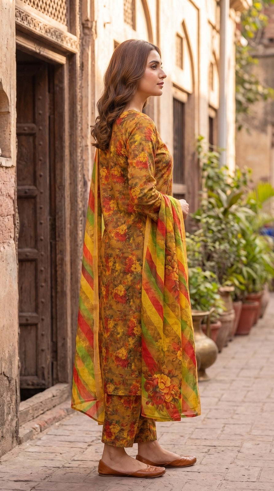 3 Piece Printed Lawn Suit
