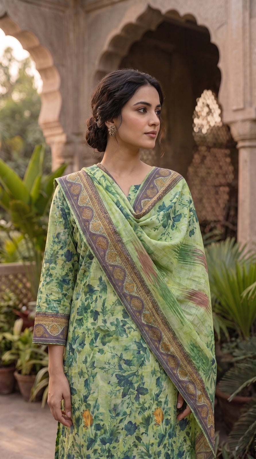 3 Piece Printed Lawn Suit