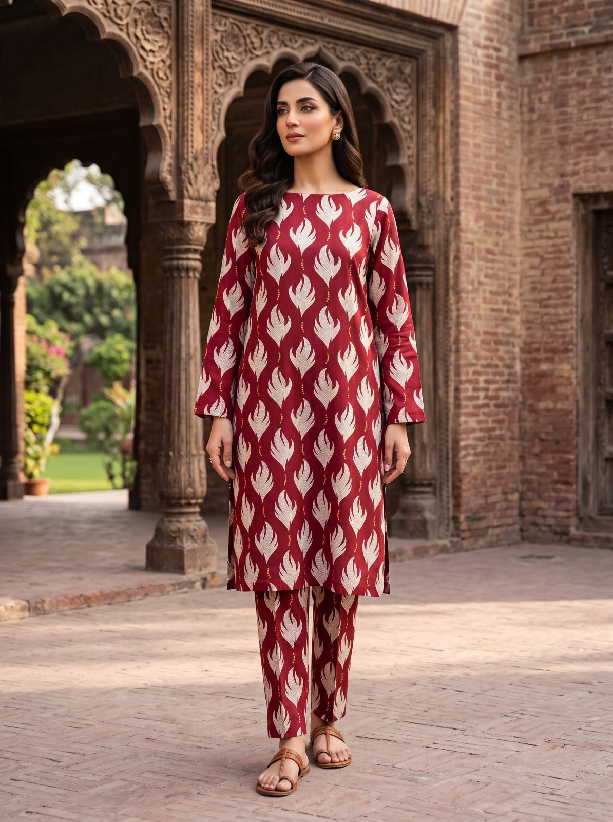 Allover Printed Lawn 2PC Suit